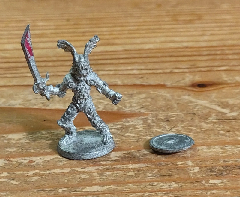Ral Partha Citadel Warhammer Dungeons and Dragons Fighter 000101 12-000 1988