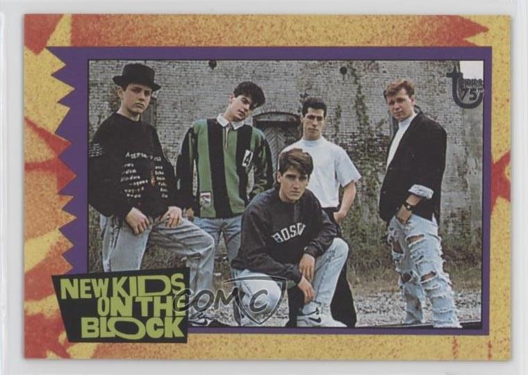 2013 Topps 75th Anniversary New Kids on the Block #94 0p6