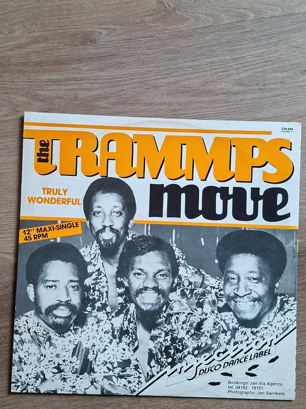 The Trammps Move Vinyl (12", 45 RPM, EP, Maxi-Single, Stereo) 1984