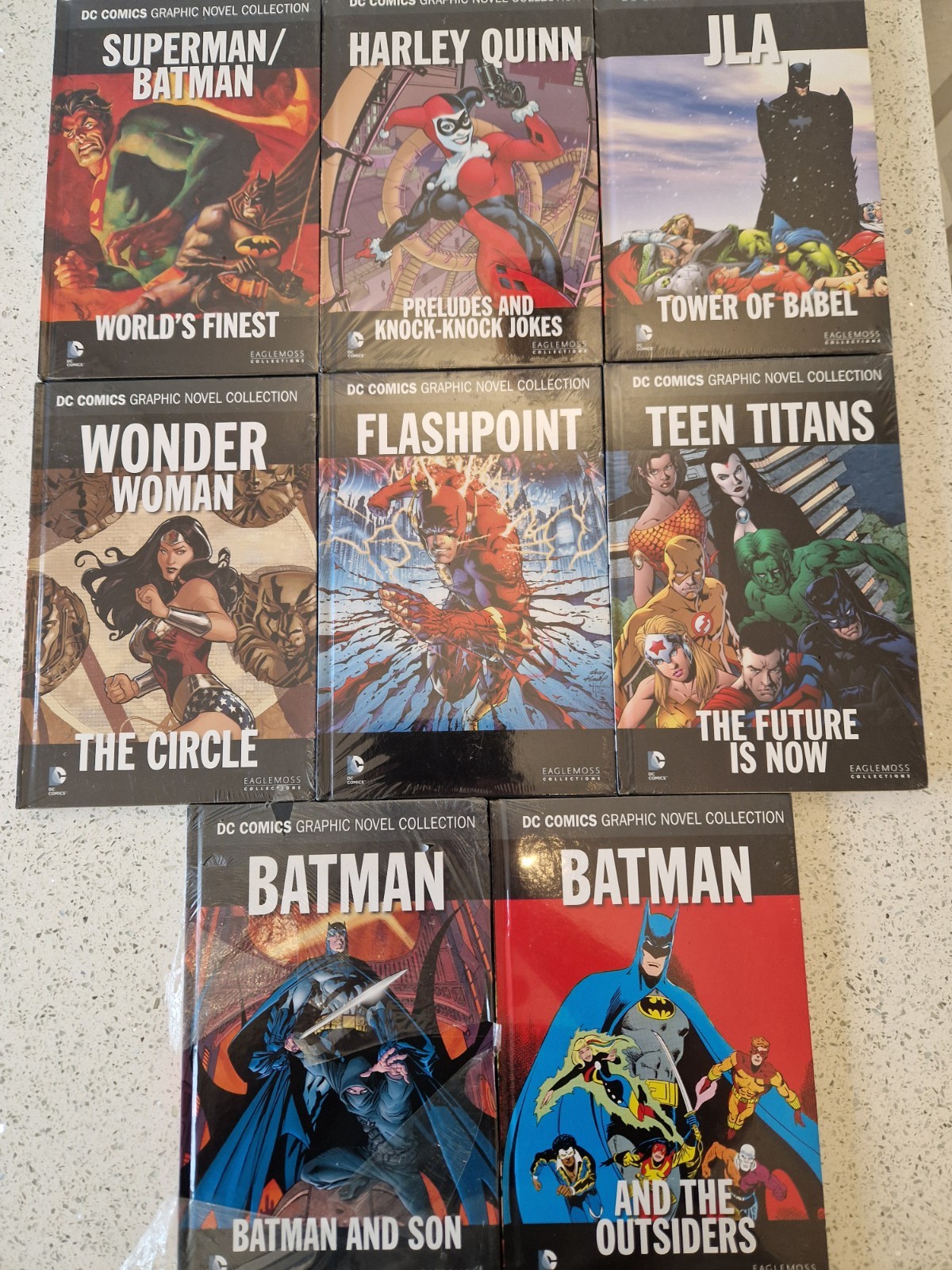 DC Comics Graphic Novel Collection x 8 No Job Lot All in SELLOPHANE NEW