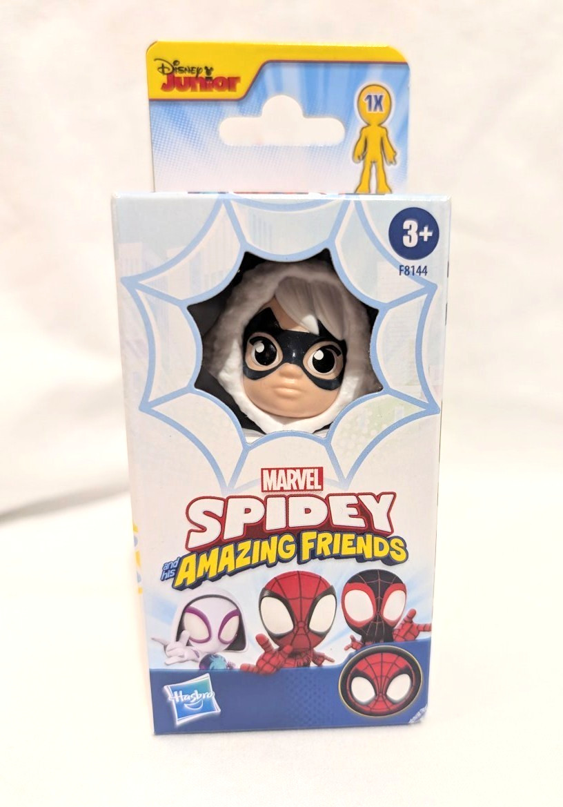 Modellino Marvel Spidey e i suoi fantastici amici GATTO NERO 4 pollici 2023 nuovo
