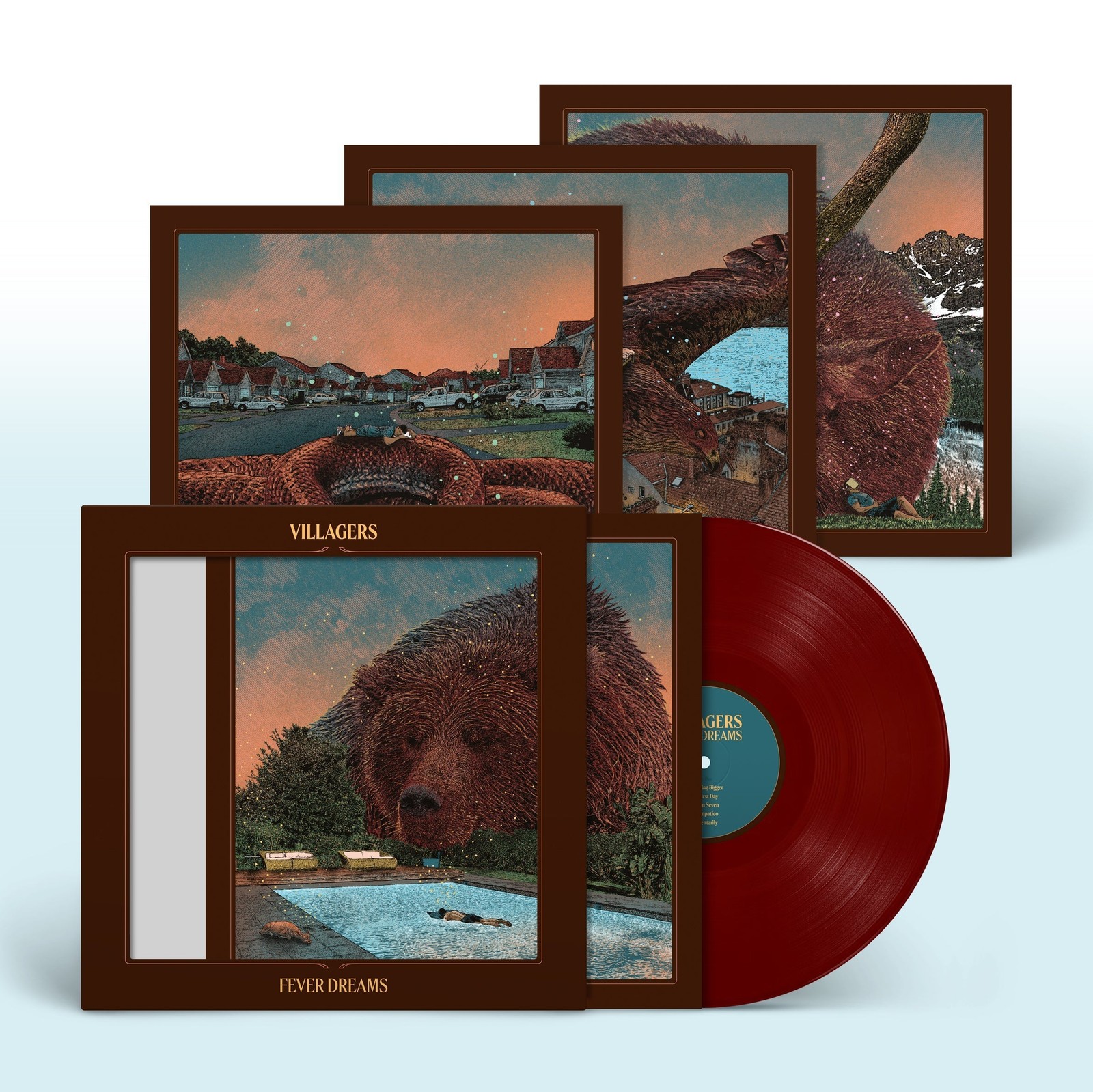 VILLAGERS - FEVER DREAMS (LIMITED IRISH RED VINYL EDITION) - Brand New Sealed