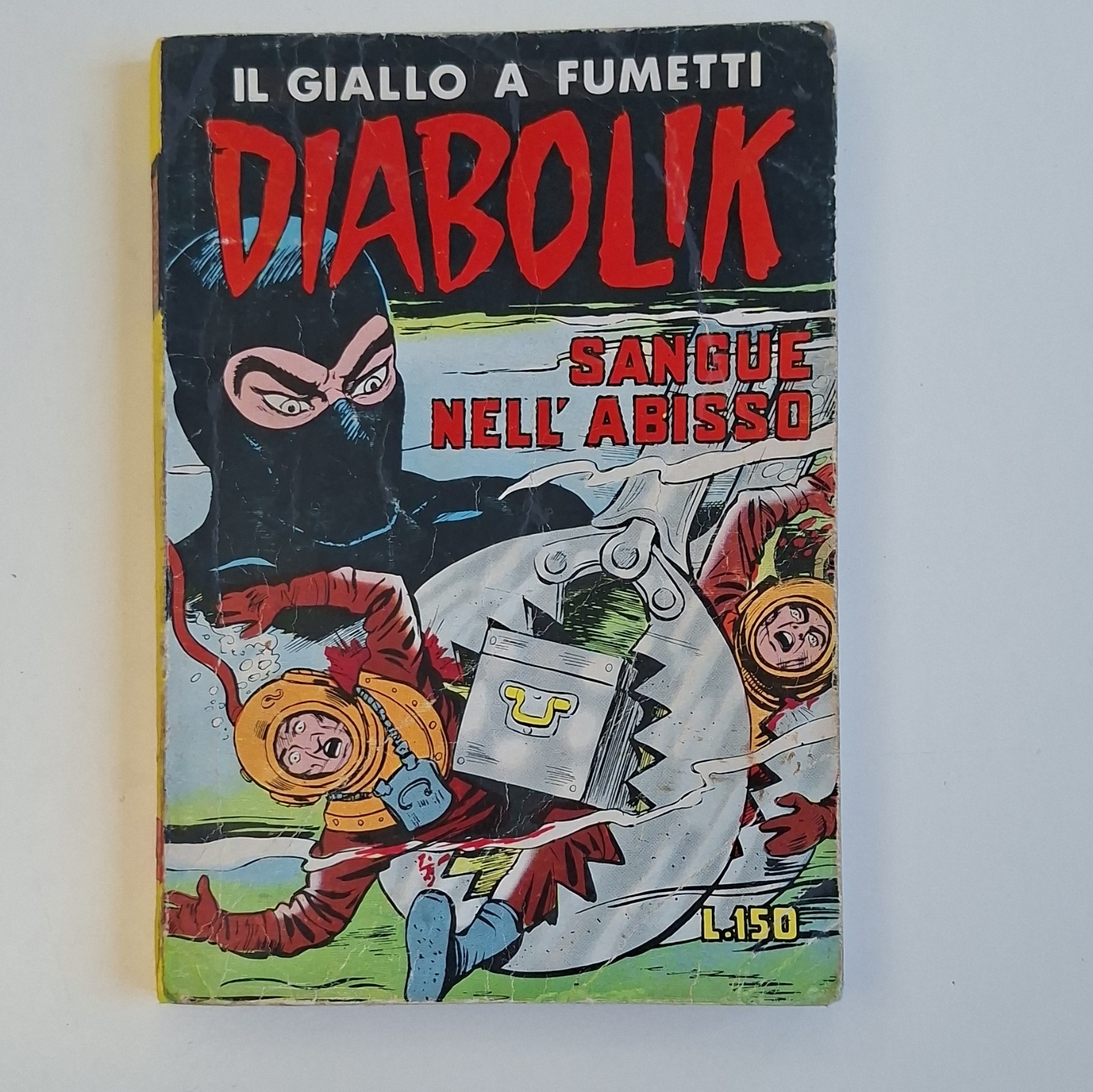 Diabolik SecondaSerie N. 22 Sangue nell'abisso 1965