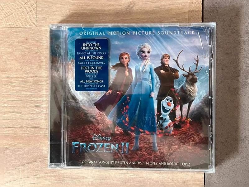 CD disney – Frozen iI la reine Des neiges 2 – Bande Originale