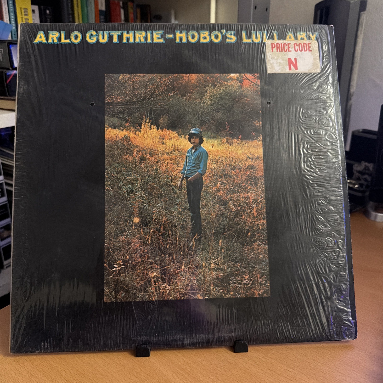 Arlo Guthrie Hobo's Lullaby Vinyl LP in Shrink Sonically Cleaned
