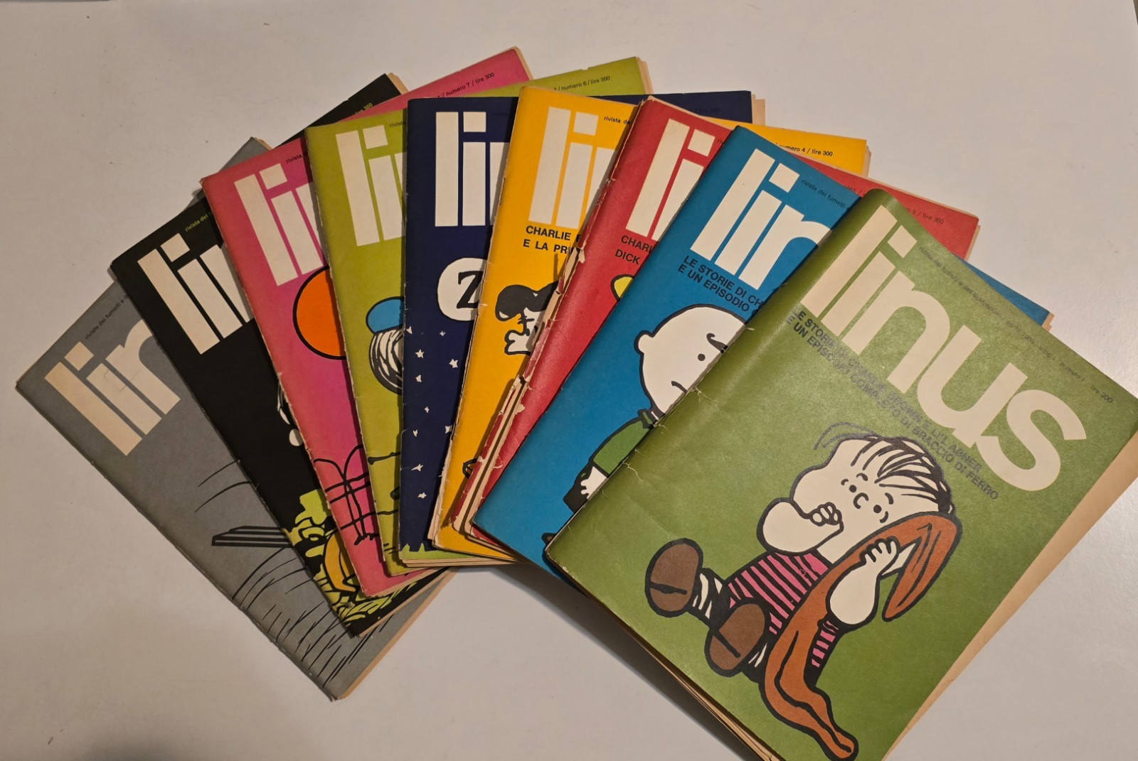 RIVISTA LINUS  primi 3 anni sfascicolati