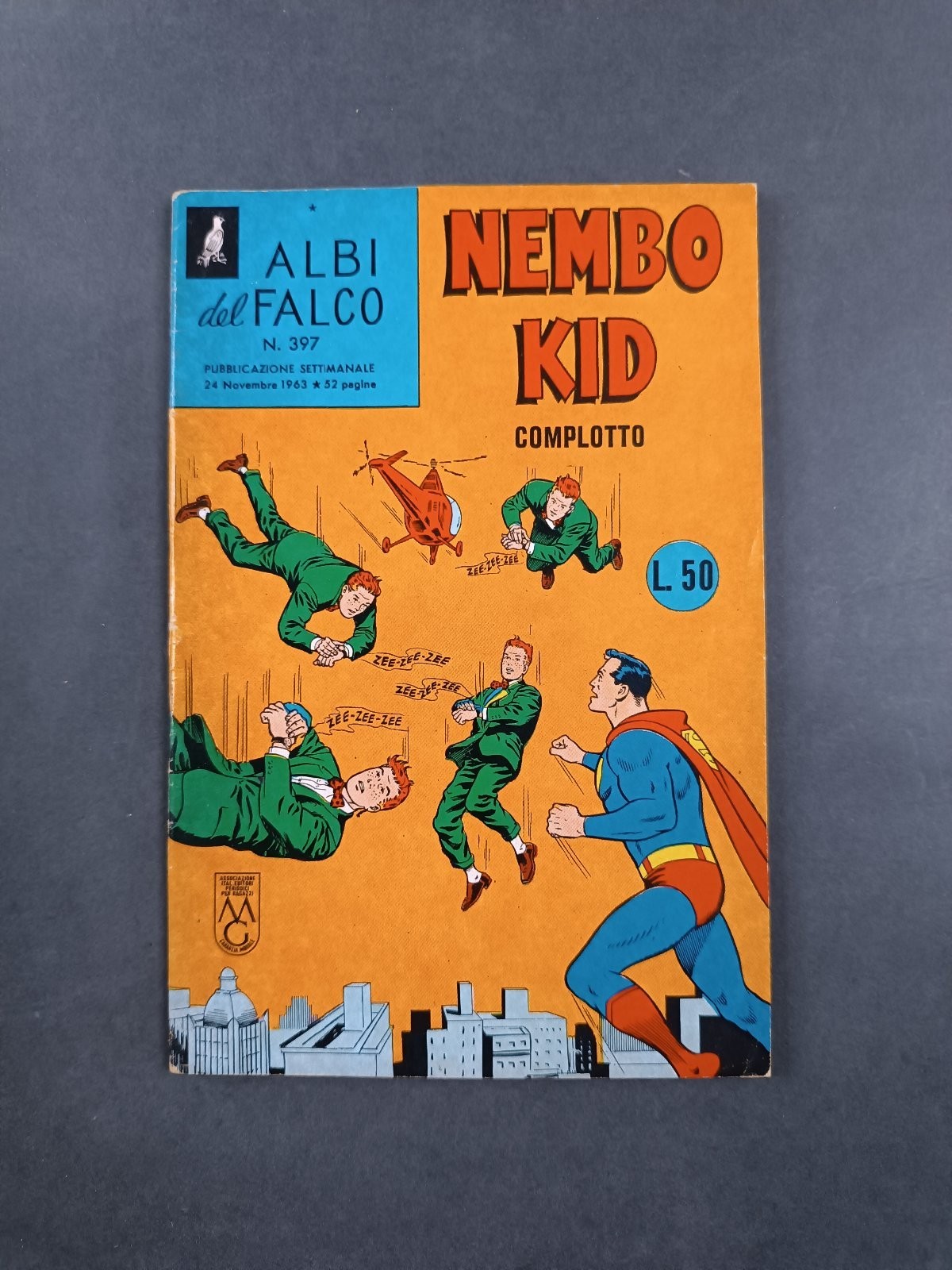Albi del Falco Nembo Kid n.397 Complotto Mondadori 1963