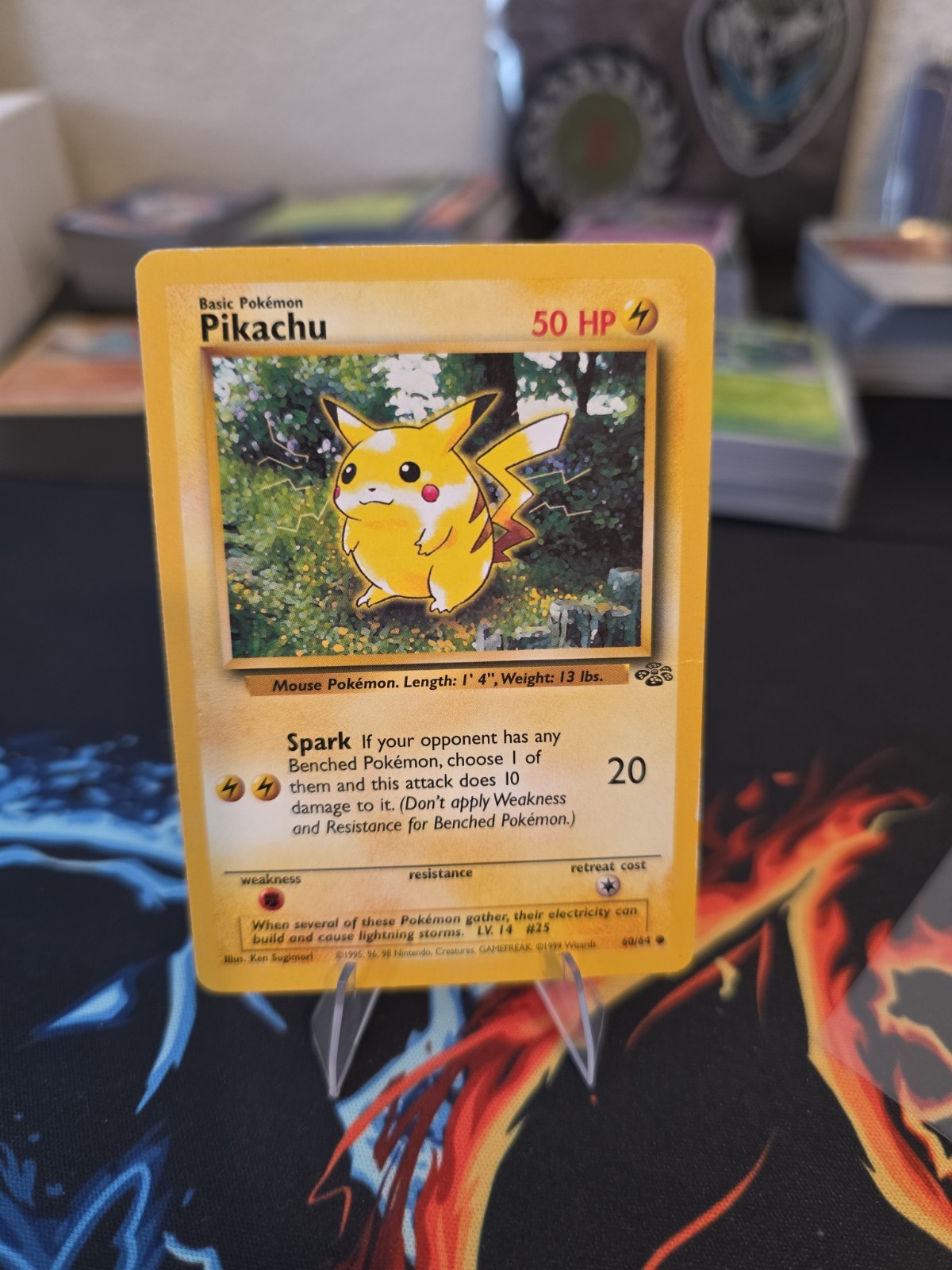 Pikachu Jungle 60/64 Edizione Illimitata Carta Regolare DMG
