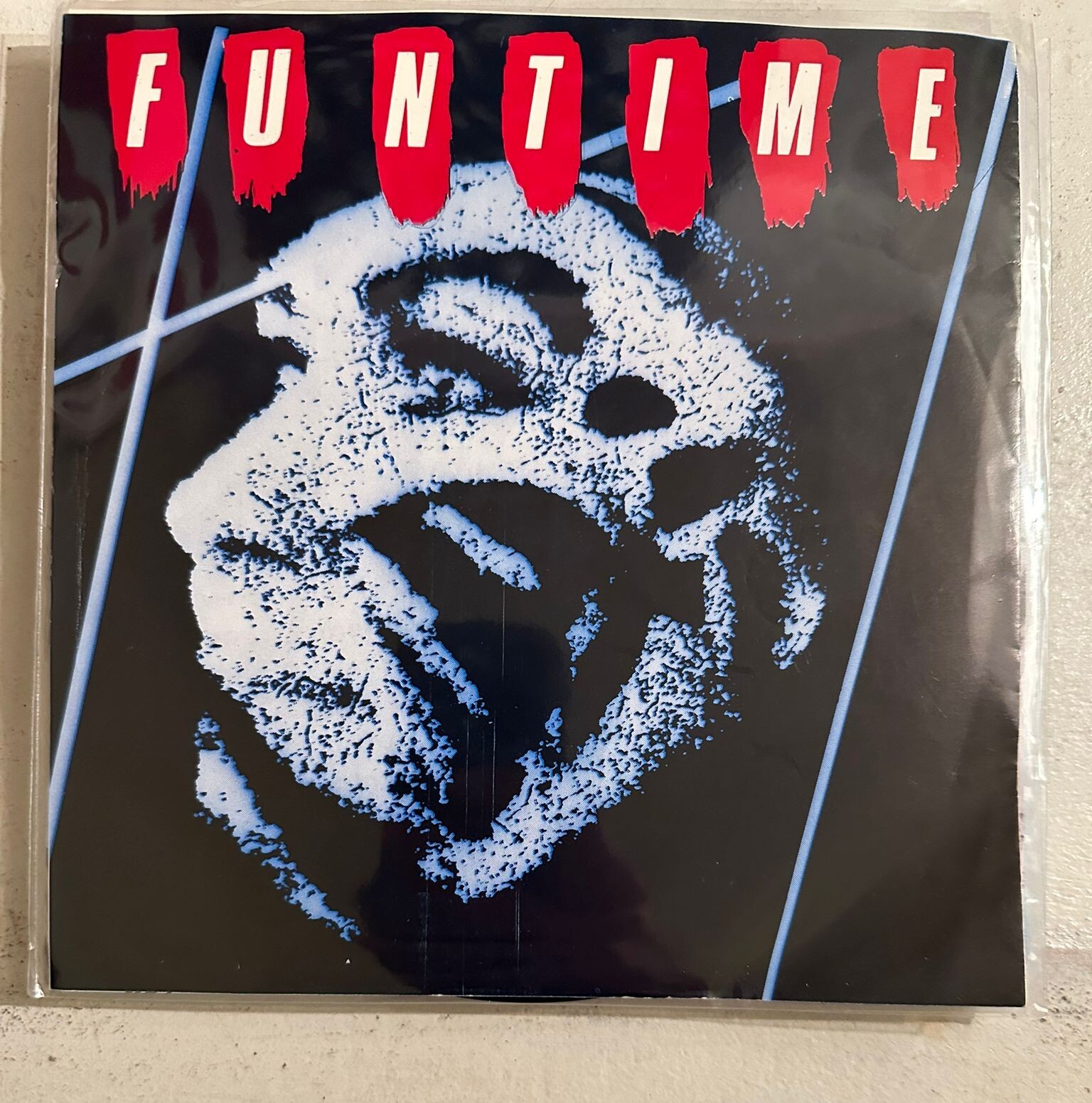 FUNTIME – BOYS / PRESSURE LOVE - 7" VINYL EP BLACK - VG+ - L2