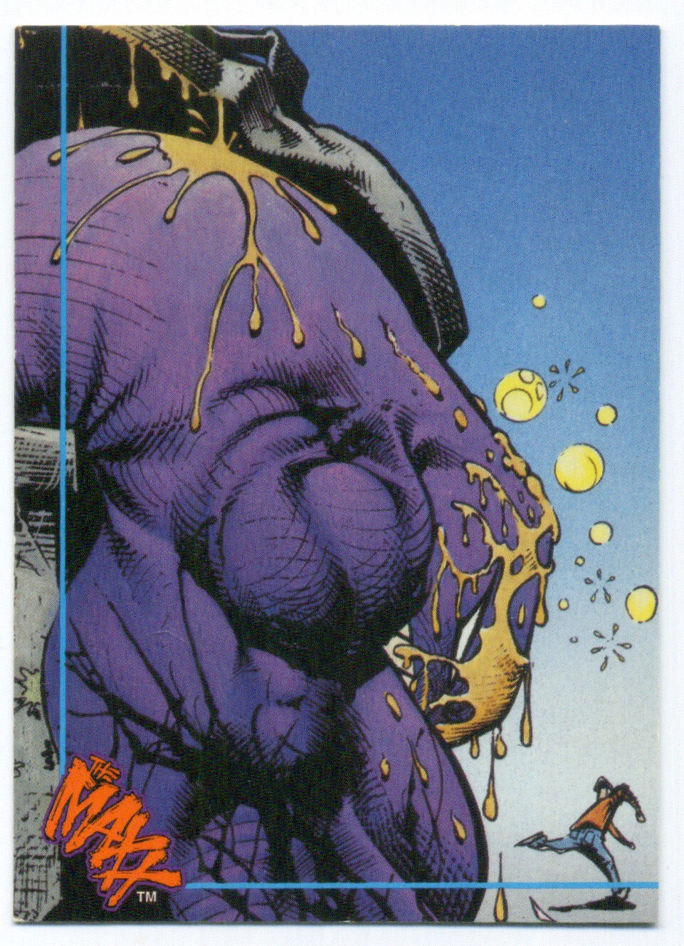 THE MAXX TRADING CARDS #79 Brains Against Bulk; Topps Card