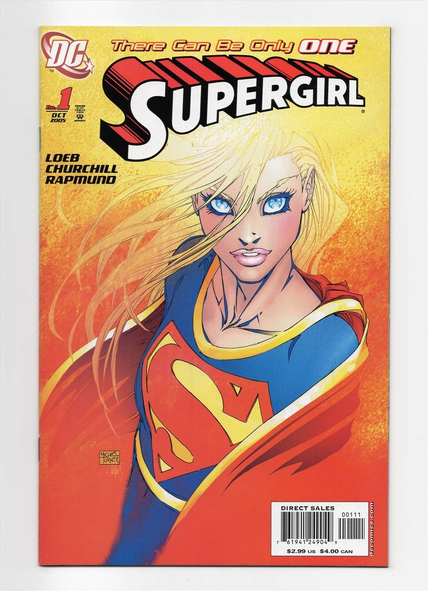 Supergirl #1 quasi nuovo 2005 Michael Turner variante copertina DC Comics