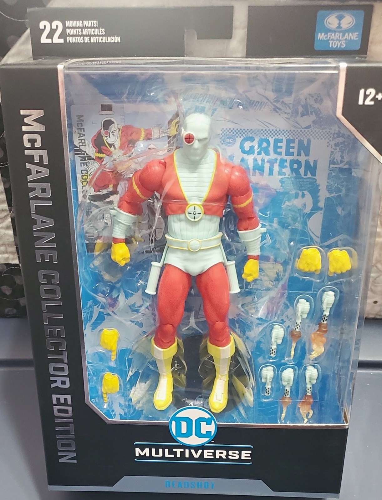 McFarlane Toys DC Multiverse Deadshot Collector Edition w/ Alt Hands 12+