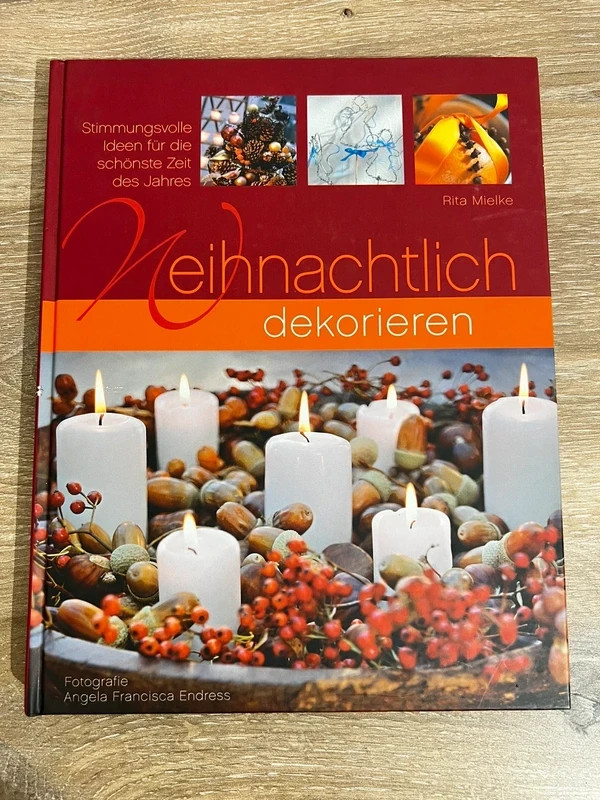 Weihnachtliches Deko-Buch - Ideen & Inspiration - Bastelbuch