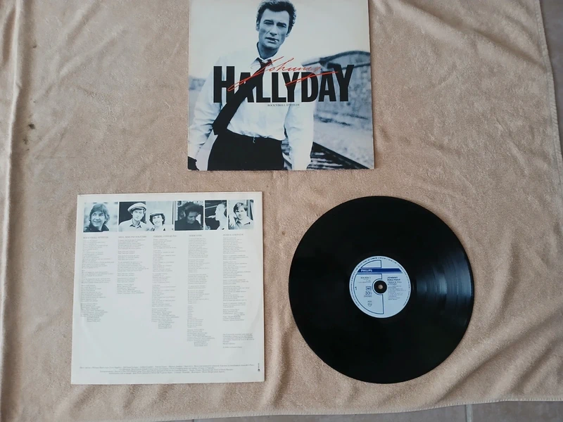 Vinyl  33 Tours  - Johnny Hallyday  -