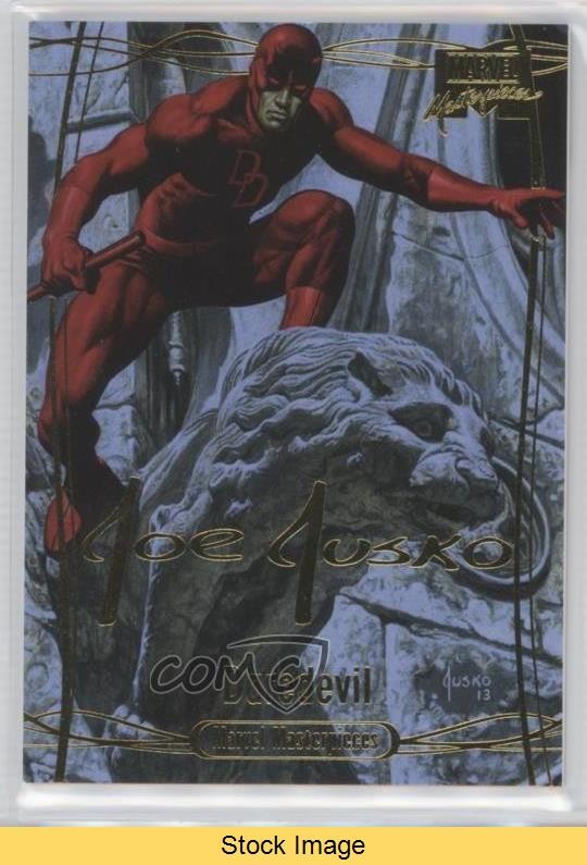 2016 Marvel Masterpieces Gold Foil Signature Series Level 3 Daredevil READ 0nc