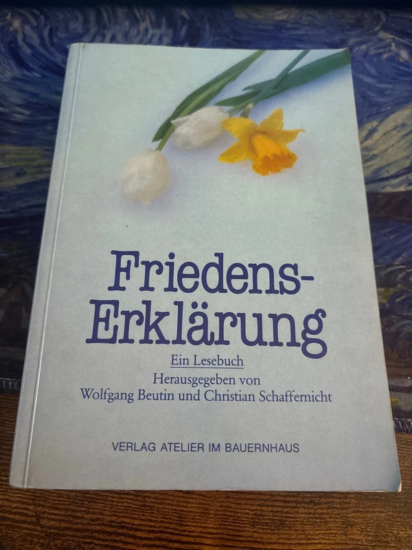 Wolfgang Beutin & Christian Schaffernicht - Friedens-Erklärung