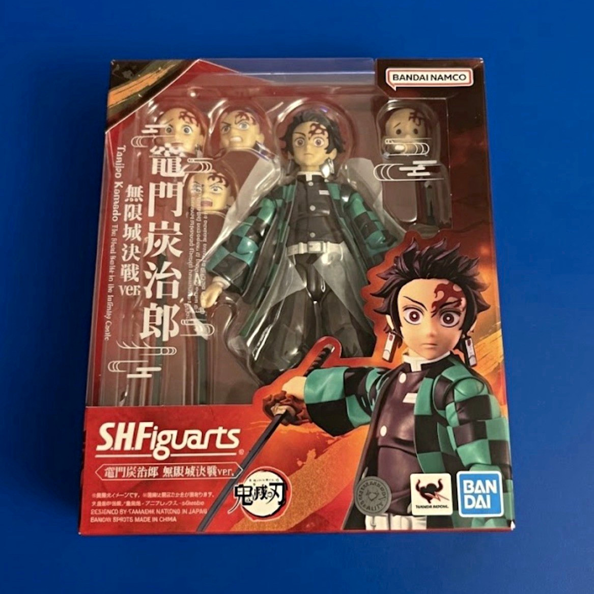 S.H.Figuarts Demon Slayer: Kimetsu no Yaiba Tanjiro Kamado Figure Boxed Sword