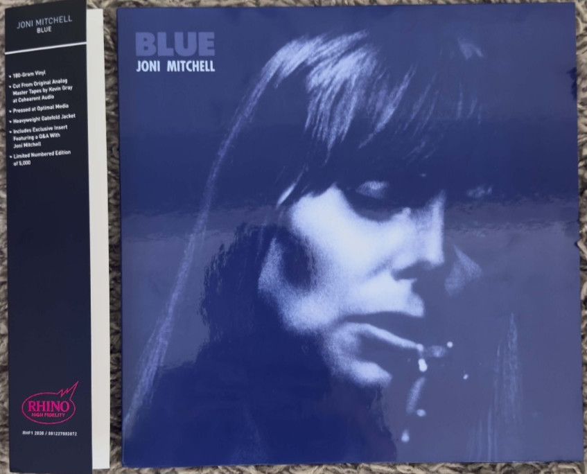 Joni Mitchell - Blue Rhino High Fidelity Vinyl LP #1891/5000 OBI No Booklet (NM)