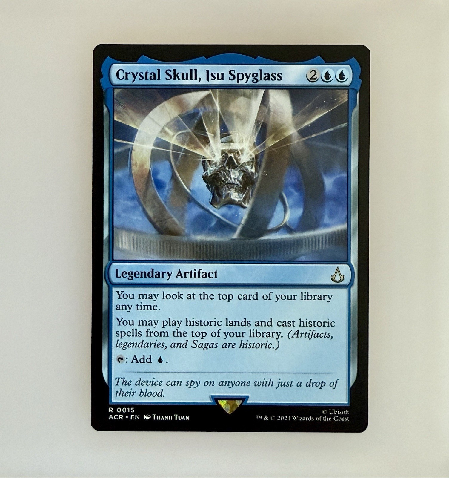 MTG:  Crystal Skull, Isu Spyglass Universes Beyond: Assassin's Creed Reg NM