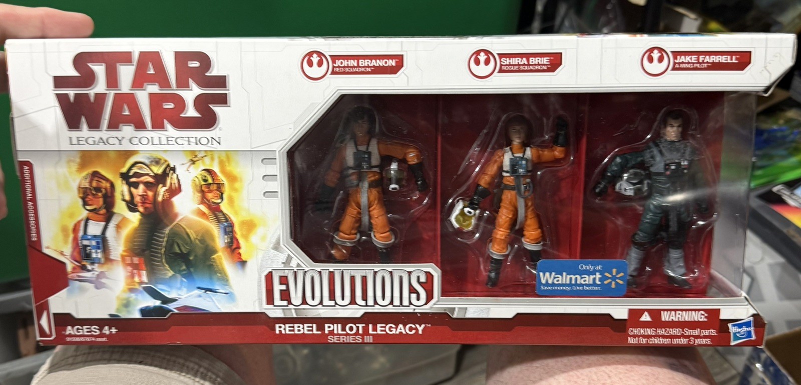 NUOVO personaggio Star Wars Legacy Collection Evoluzioni pilota ribelle Legacy serie III