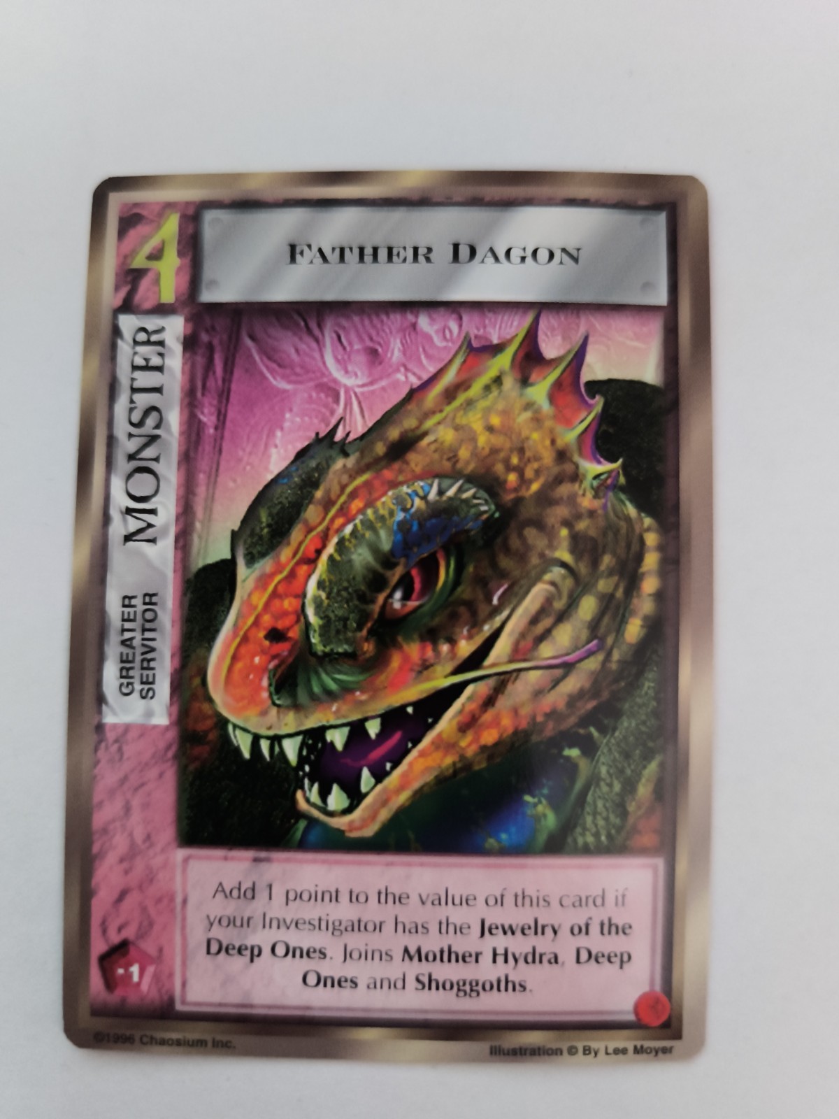 Mythos CCG Limited Edition Trading Card Game Singles (A-N) H.P. Lovecraft 1996