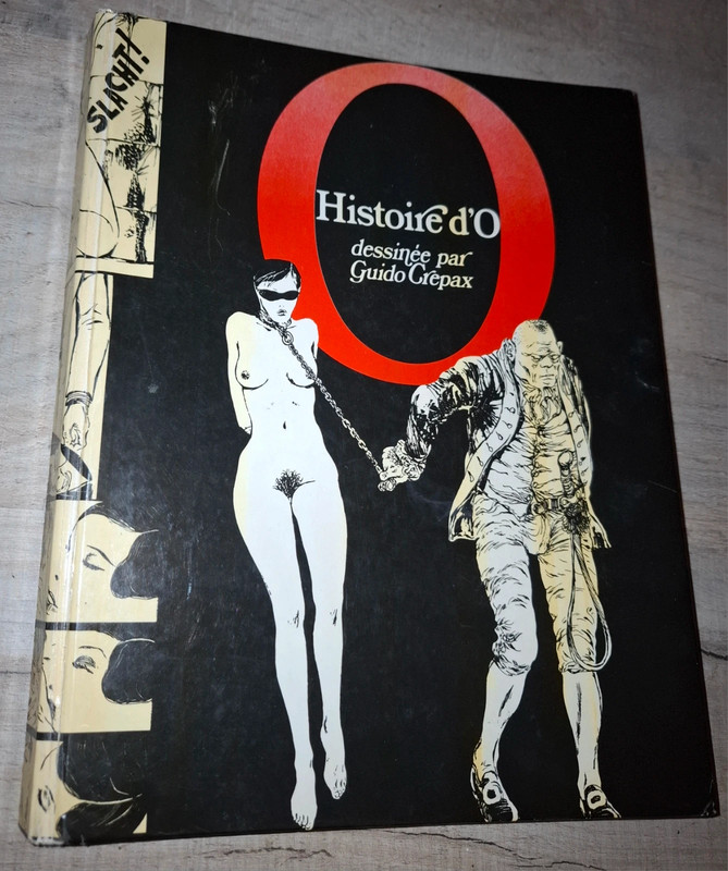 BD "Histoire d'O" dessinée par Guido Crepax - Album relié grand format
