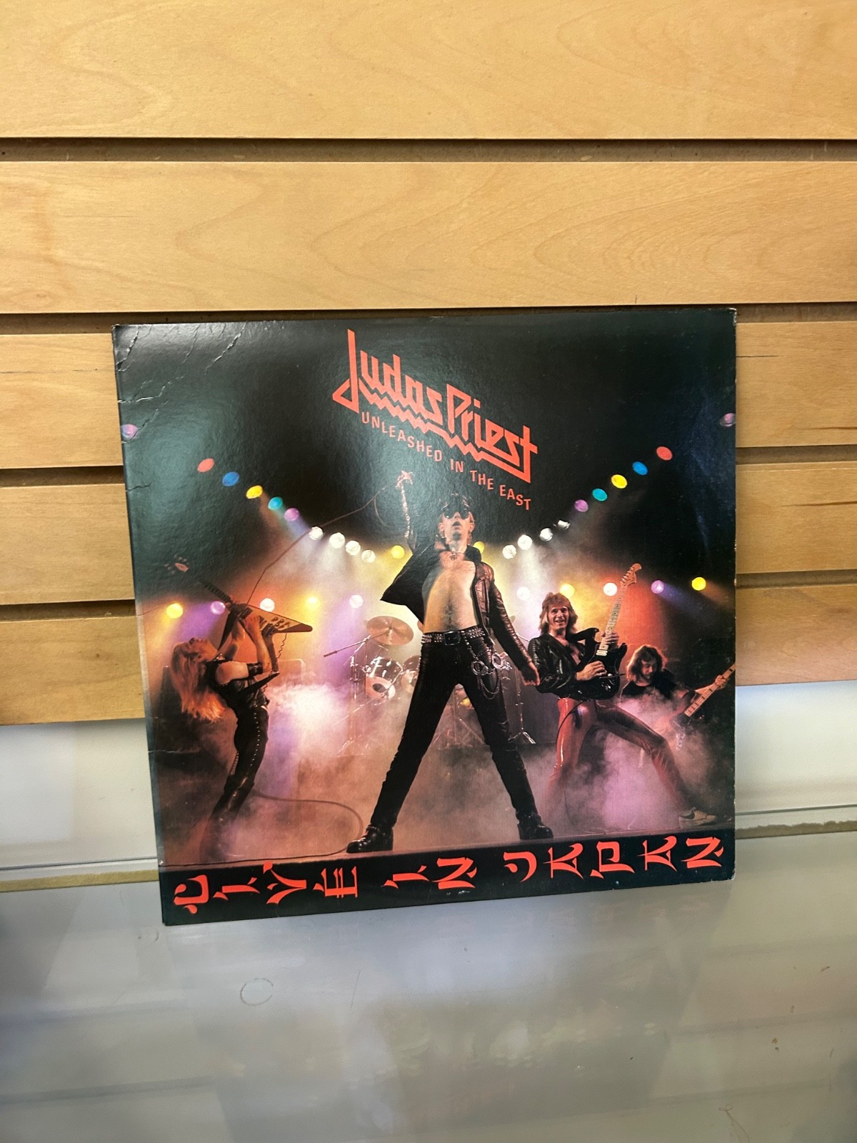 Judas Priest Unleashed in the East (Live in Japan) LP Vinyl JC 36179, Used