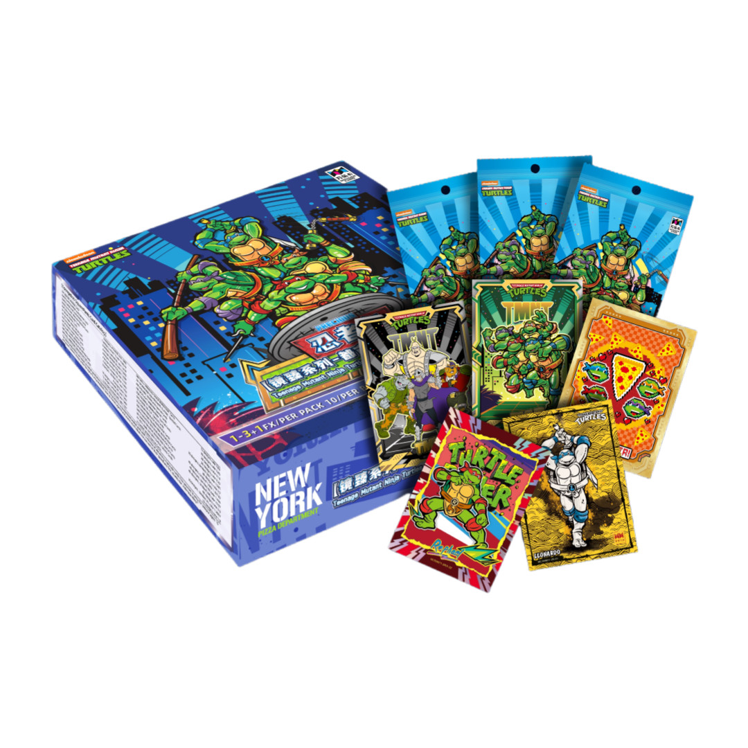 Nuova WonderCard Teenage Mutant Ninja Turtles Collection Trading Card Booster Box