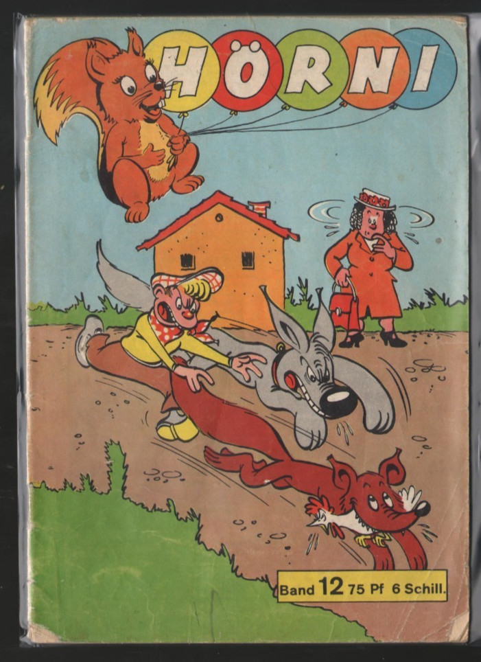 Quaderno Hörni 12. Lehning. Con francobollo da collezione Walter Lehning Verlag, Hannover. anni 60 sì
