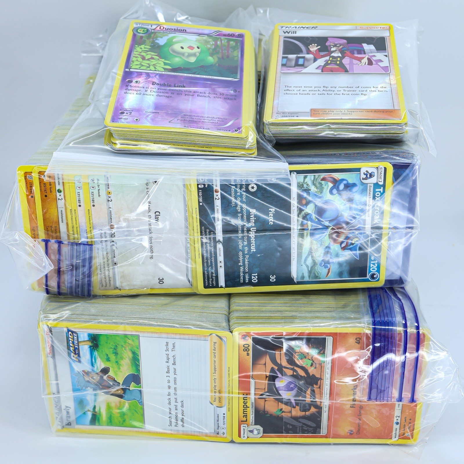 Bulk Lot Pokemon Cards Yellow Border Only 2800 C/UC Incl 240 Reverse Holo