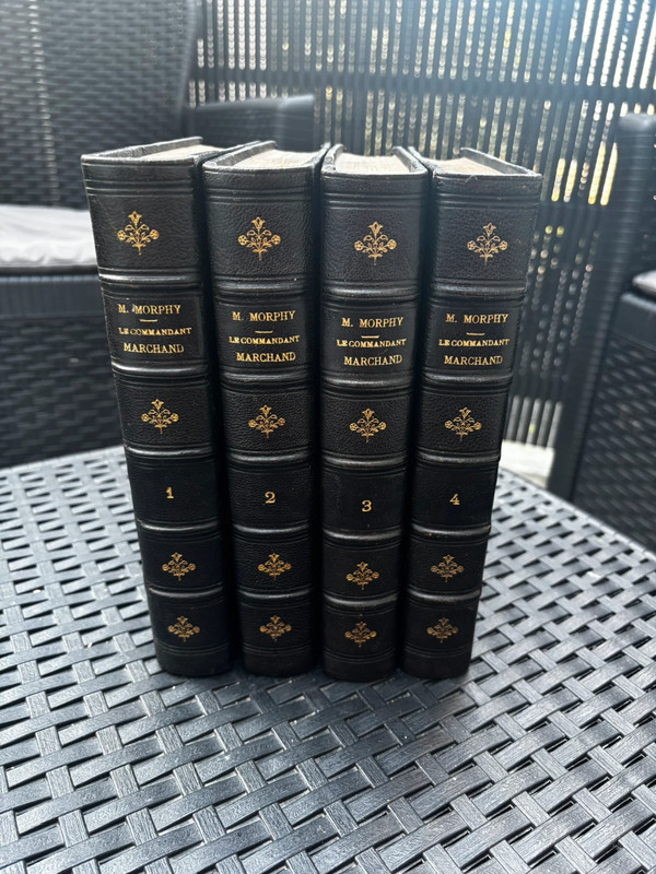 Michel Morphy / Le commandant Marchand / 4 volumes reliés