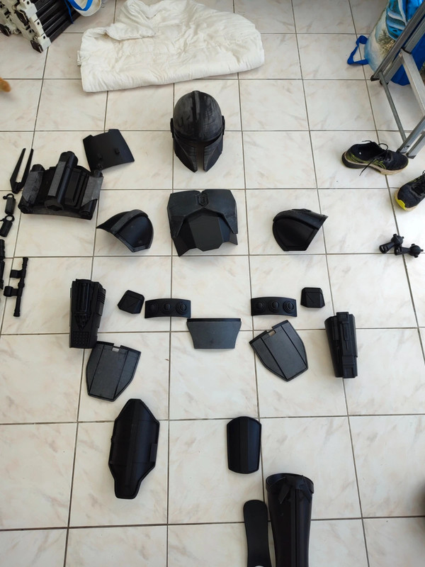 Cosplay armure mandalorian din djarin mando