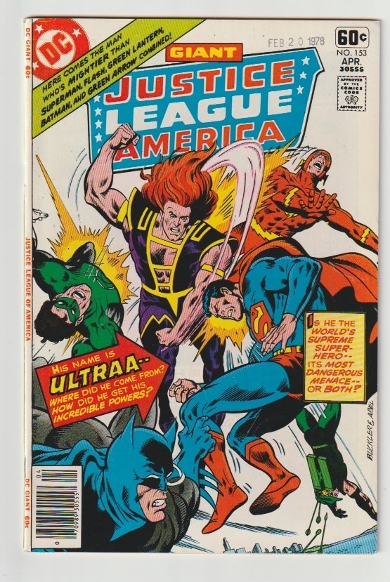 Justice League of America #157 VF/NM DC 1978  The Siren - Giant Issue