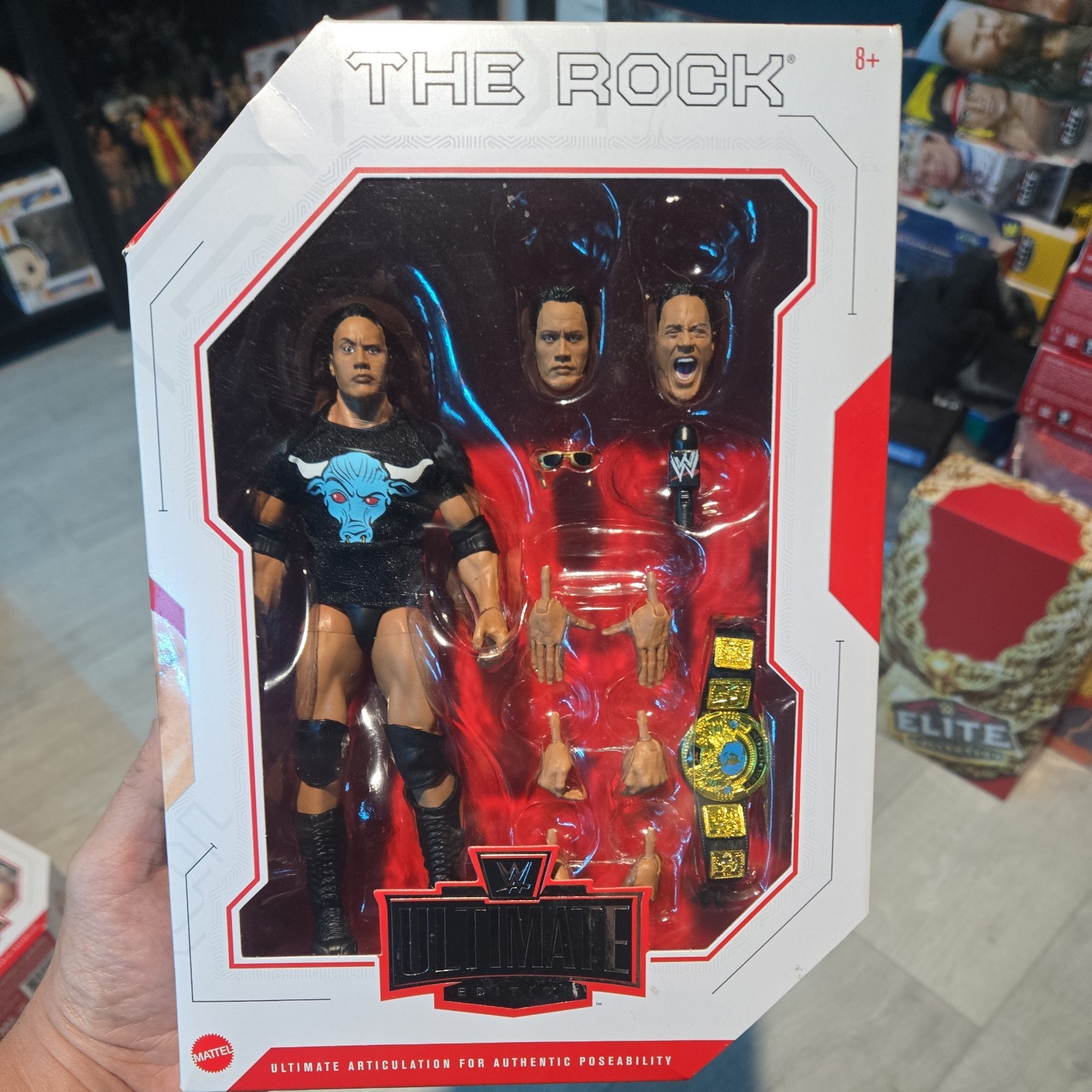 WWE Ultimate Edition The Rock (GLF76)