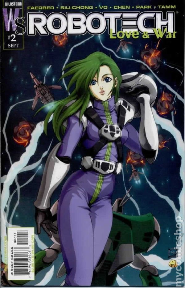 Robotech Amore e Guerra #2A FN 2003 Immagine Stock