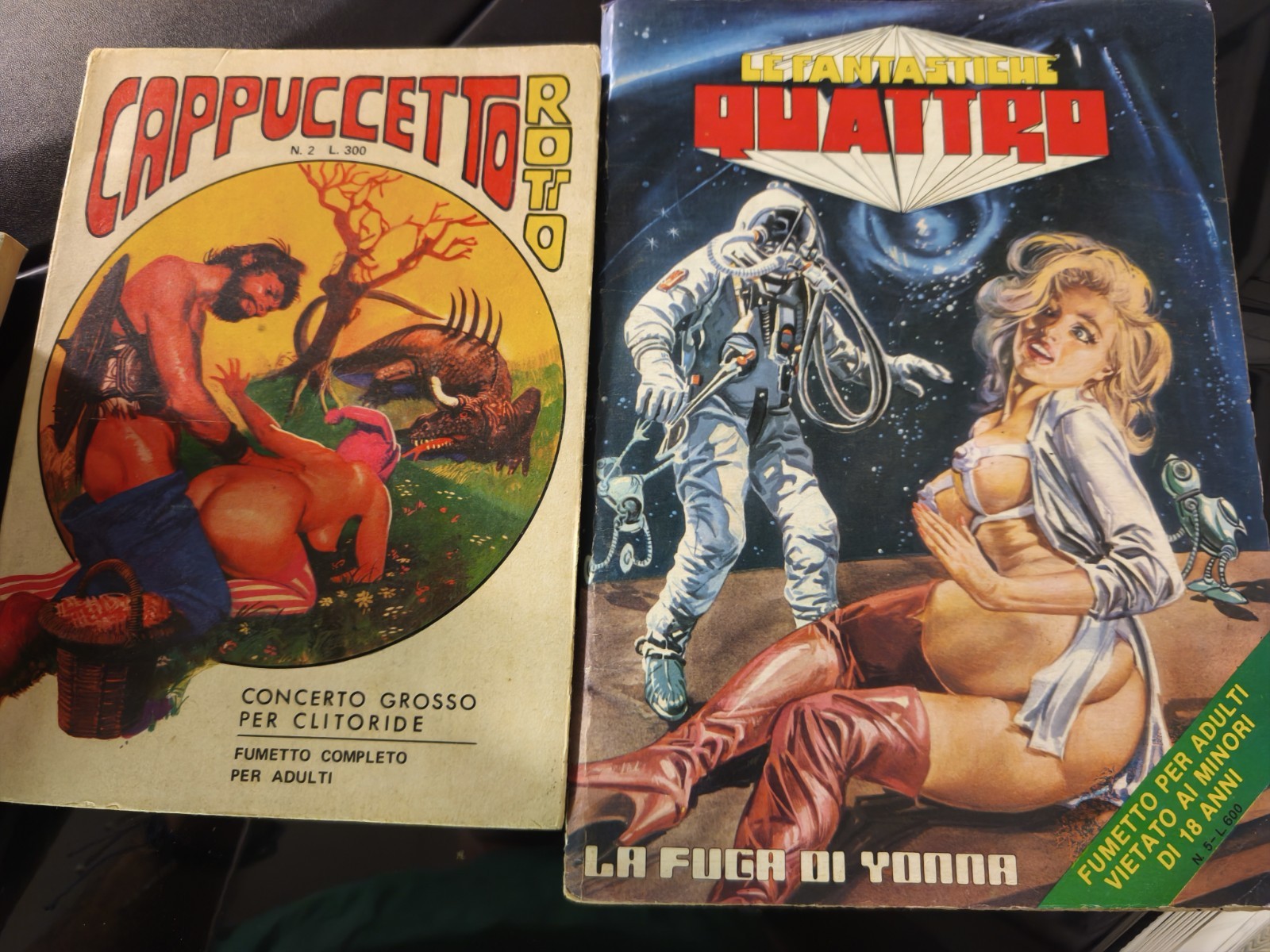 Lotto Di 15 Fumetti Erotici Vintage Misti