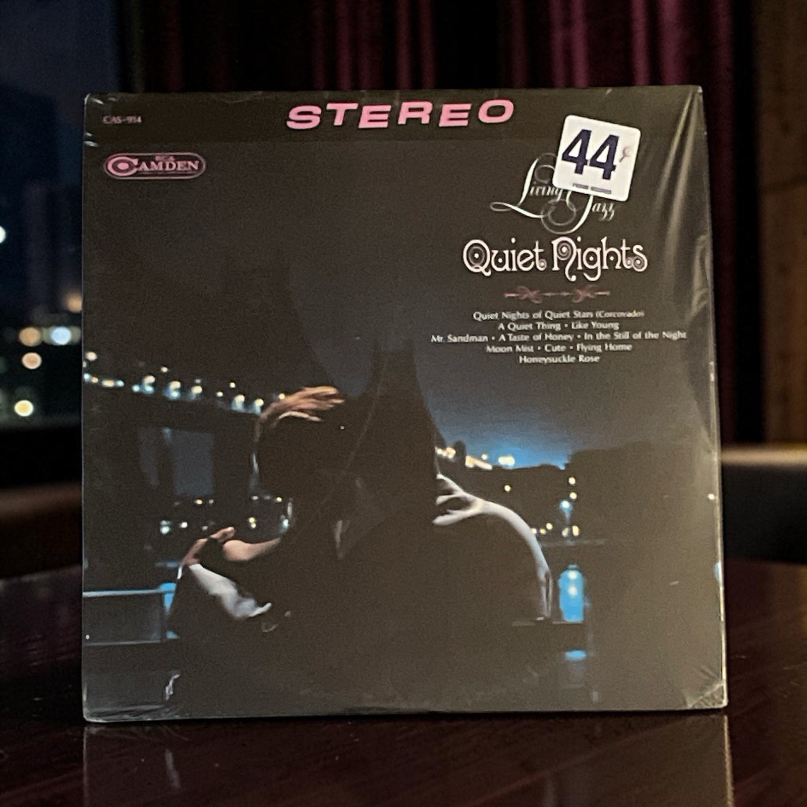 Living Jazz Quiet Nights - LP- new- damaged shrink wrap- combined shipping