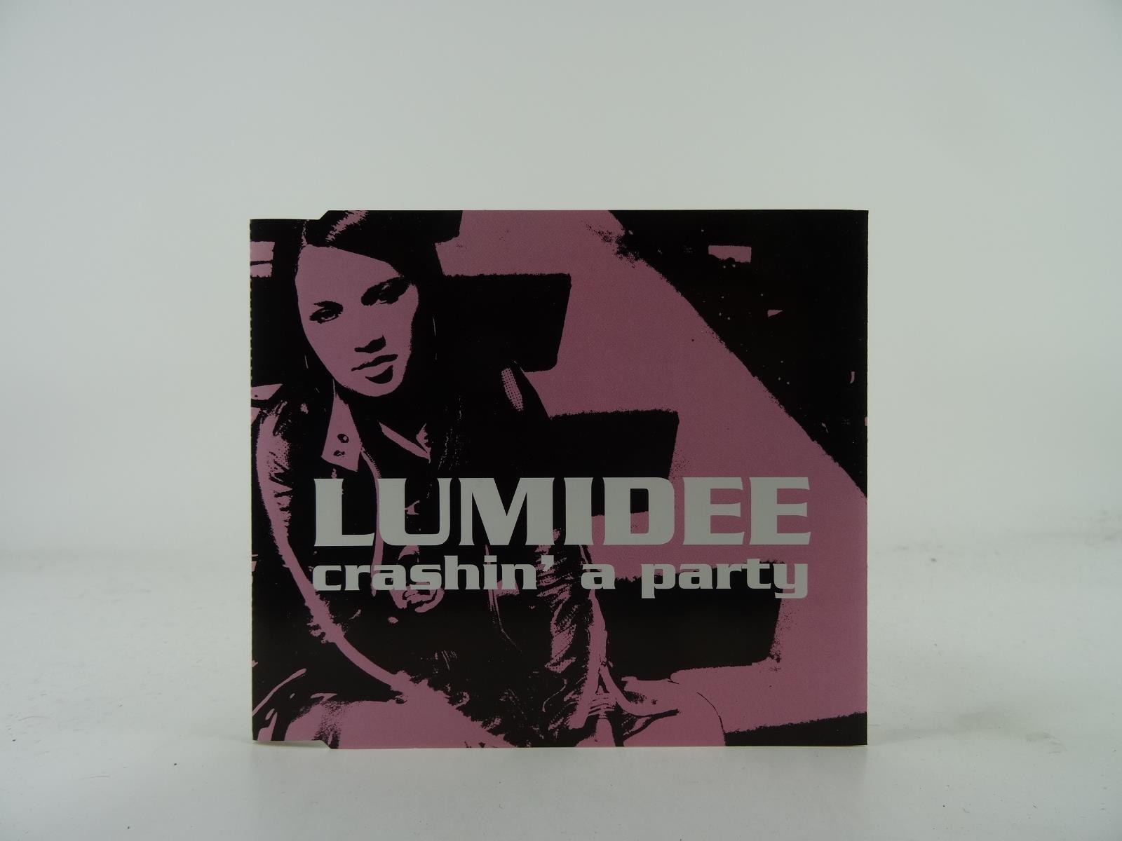 LUMIDEE CRASHIN' A PARTY (B96) 1 Track Promo CD Single plus Picture Sleeve DEF J