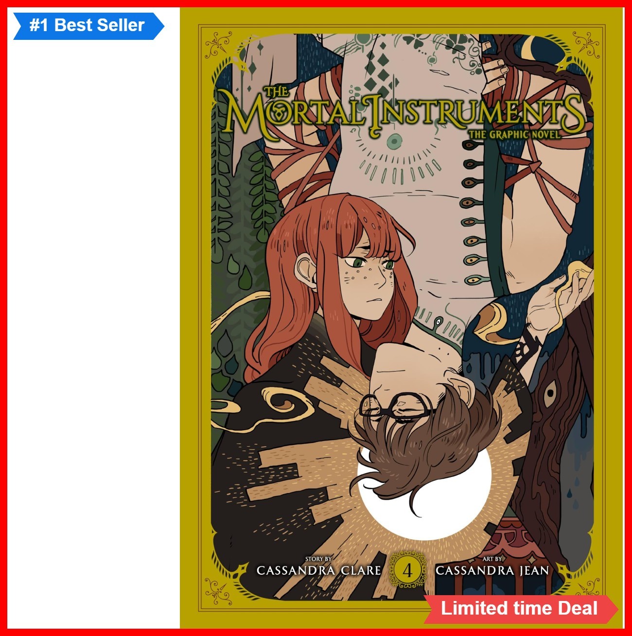 Mortal Instruments graphic novel volume 4 manga fumetti fantasy brossura
