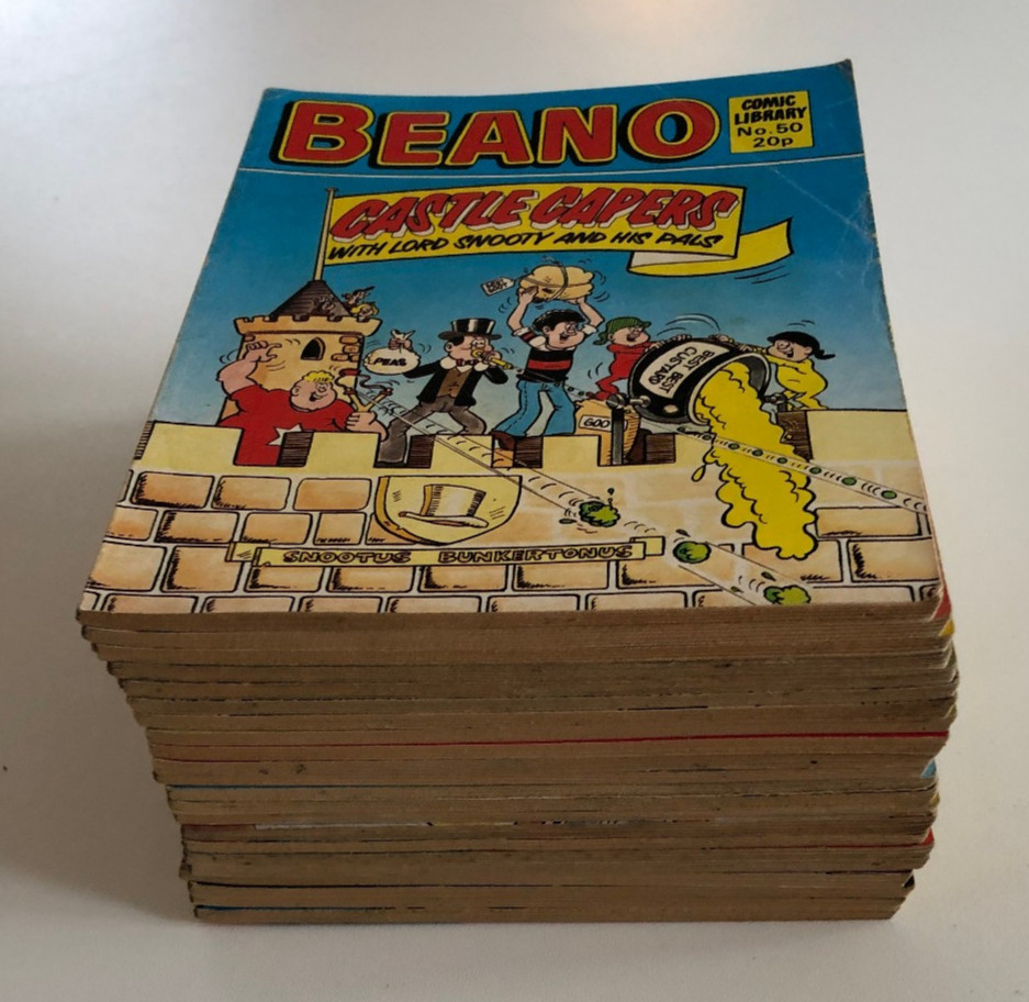 Beano Comic Library  22 issues  Free Post See description for details of issues