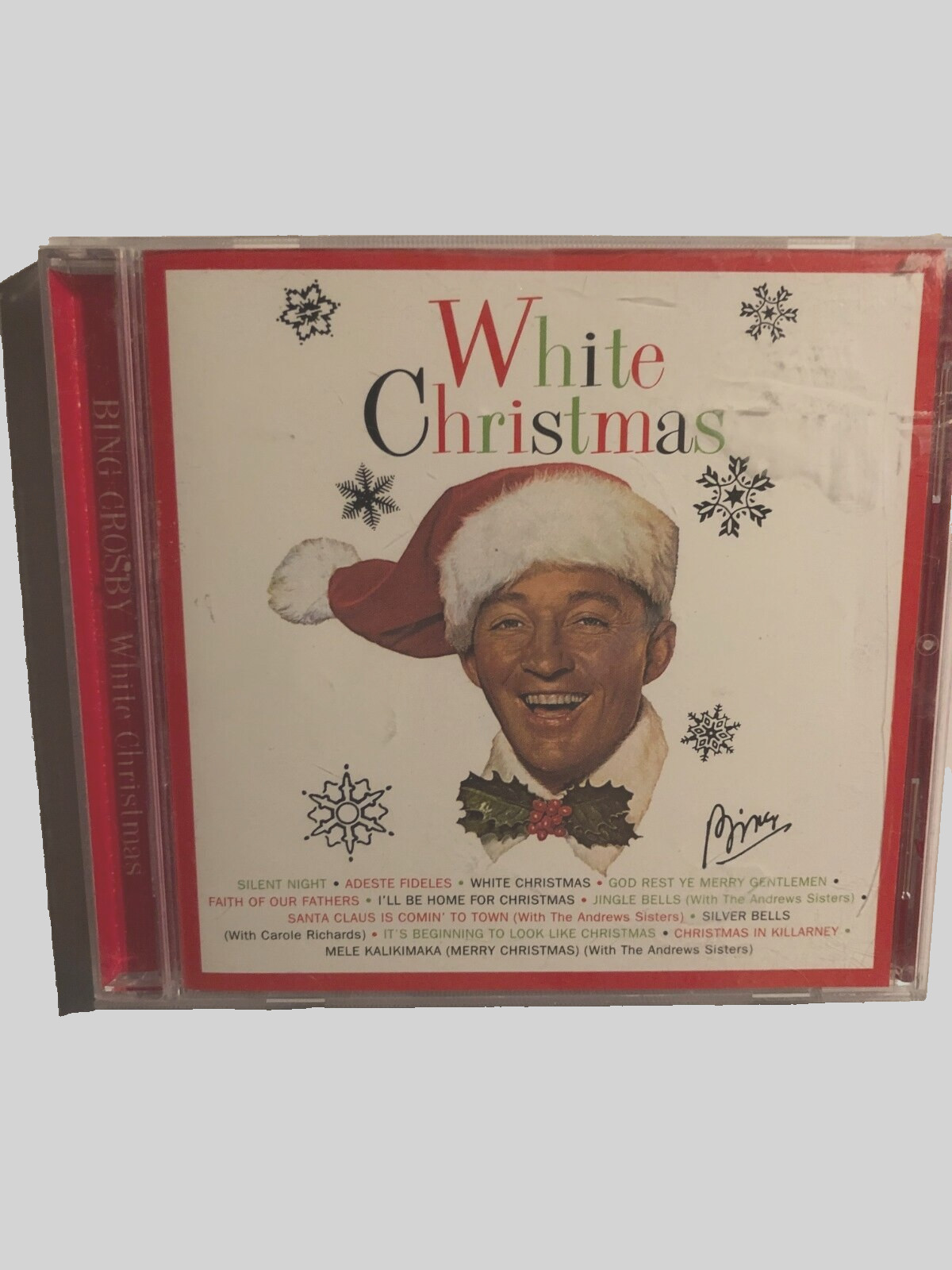 White Christmas Holiday Christmas Music CD Bing Crosby 1998 MCA Classic Christma
