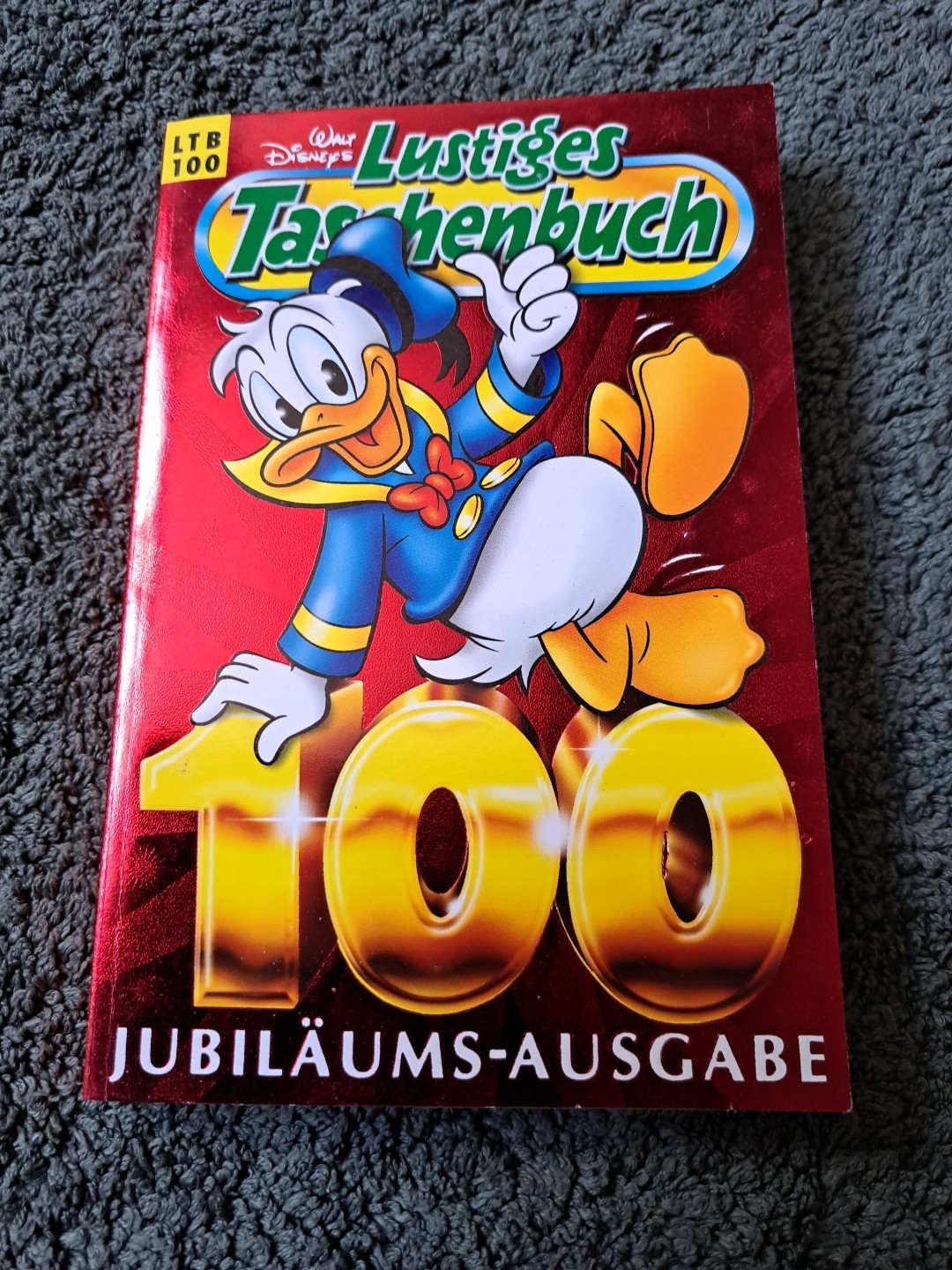 Divertente libro tascabile LTB 100 ☆ edizione anniversario ☆ Ehapa 1999 ☆ Z 0-1