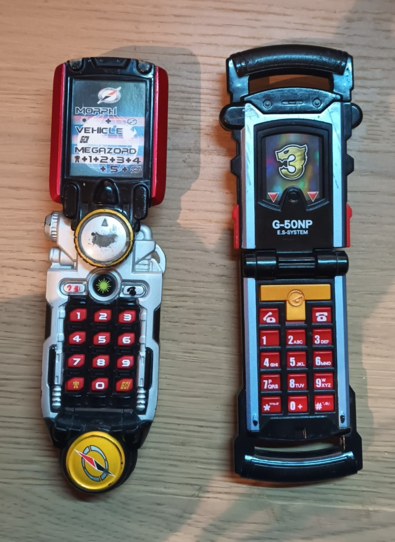 Power Rangers Overdrive Tracker and RPM Cell Shift Morpher