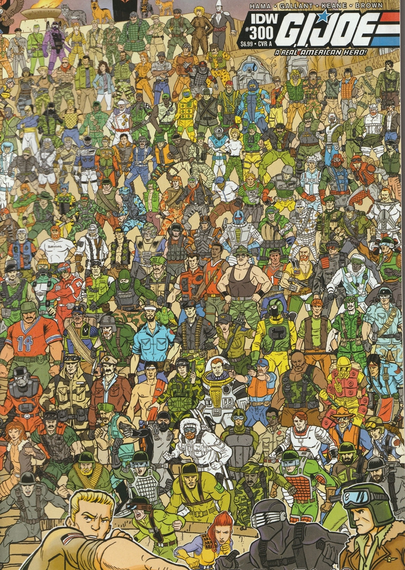 IDW Comics Gi Joe Un Vero Eroe Americano Numero 300 Copertina A Novembre 2022