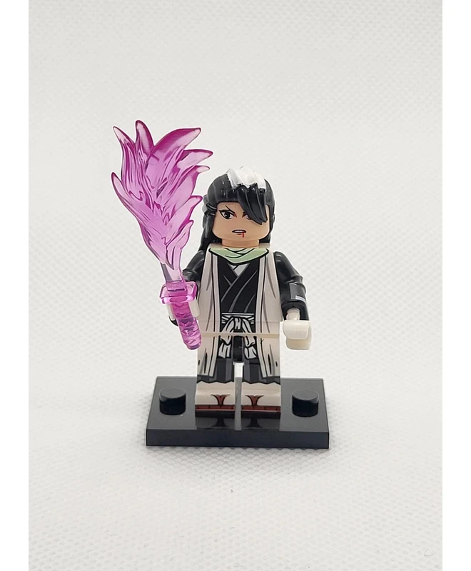 Figurine type Lego - bleach - Kuchiki Byakuya (Lego-style Figure - Bleach - Kuchiki Byakuya)