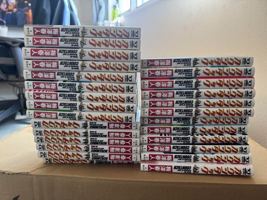 Countach fumetto Vol.1-28 set completo manga fumetti Haruto Umezawa giapponese ver
