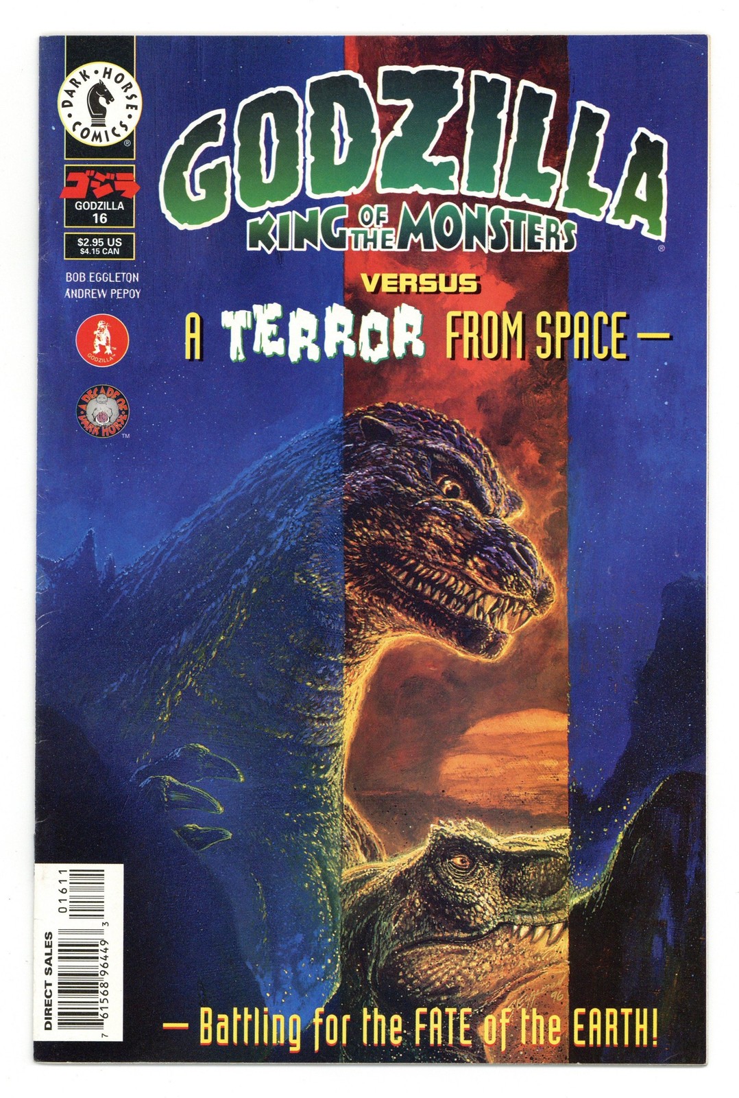 Godzilla #16 FN 6.0 1996