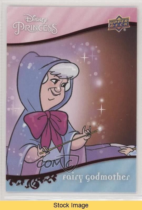 2019 Upper Deck Disney Princess Characters Red Fairy Godmother #39 READ 0s5