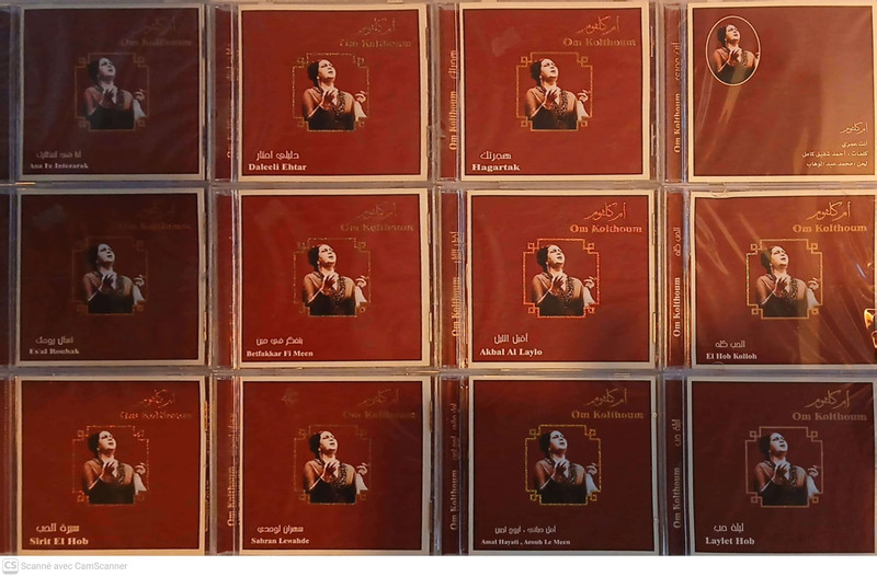 Om Kolthoum lot 12 cd neuf