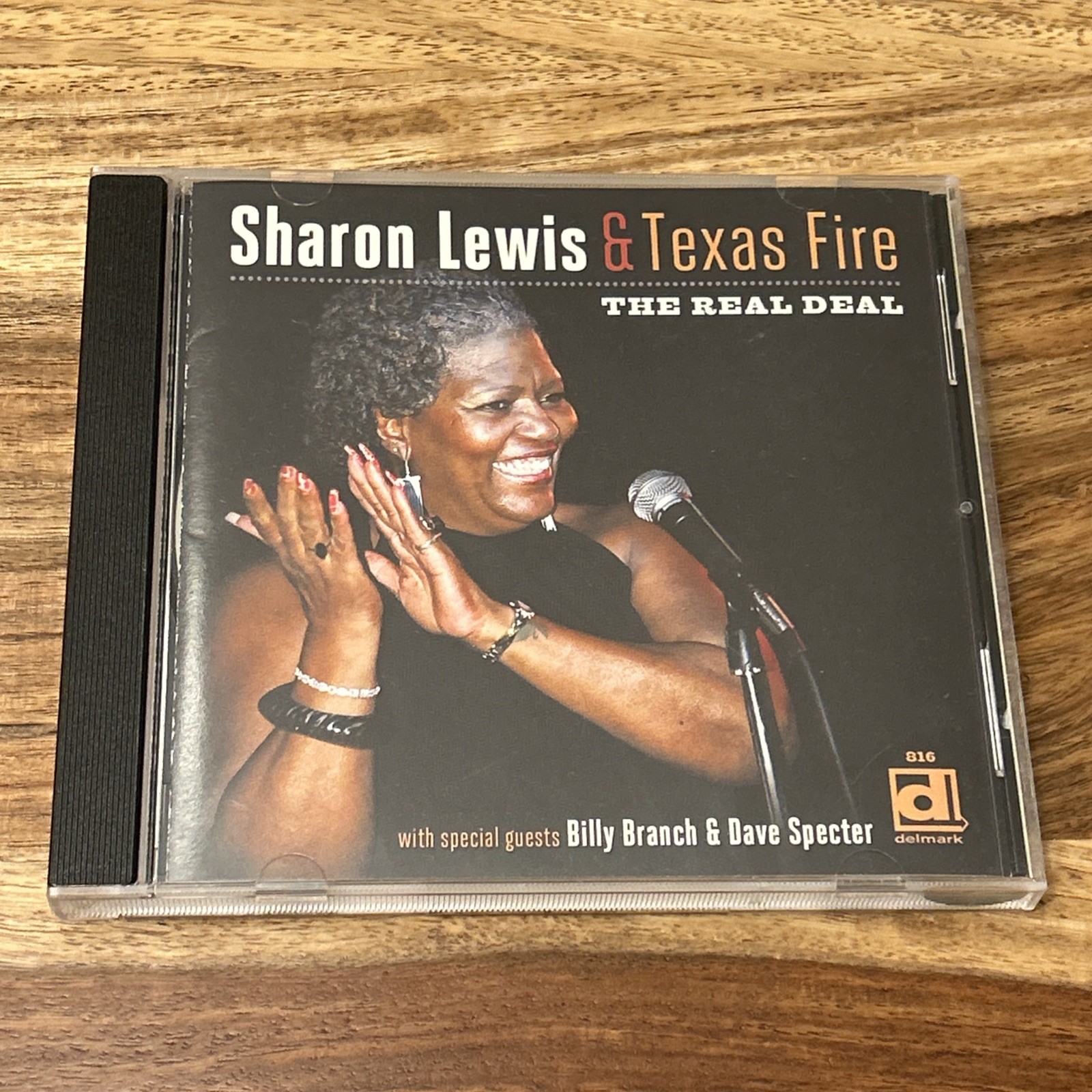 SHARON LEWIS & TEXAS FIRE - Real Deal - CD -